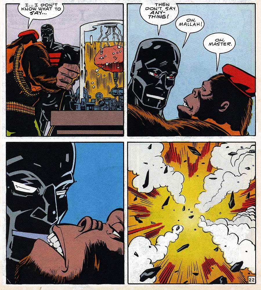 Открытки с Господином Маллахом из комиксов ДС скачать бесплатно.