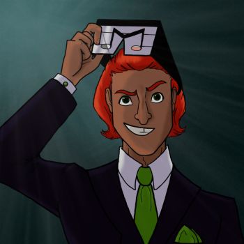 Открытки с Музыкальным мастером из Вселенной комиксов от ДС.