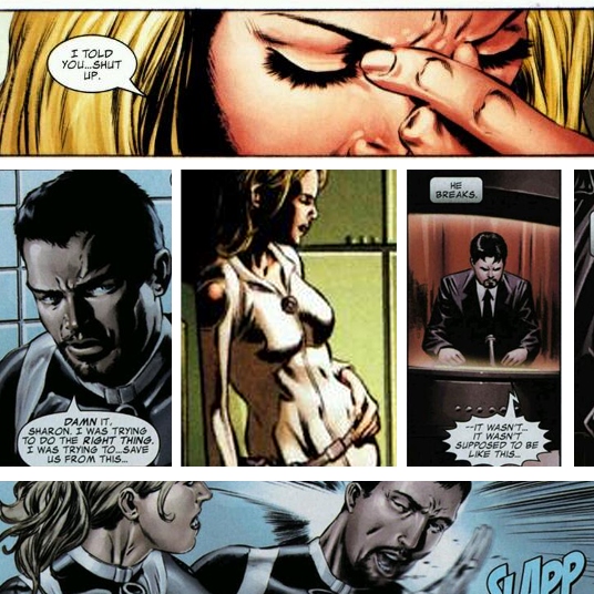 Открытки с Шерон Картер агентом номер 13 из комиксов Марвел.