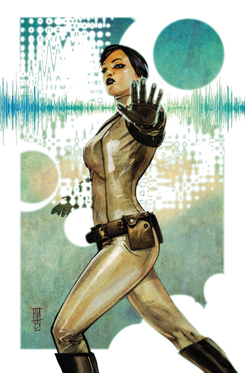 Открытки с Землетрясением Дейзи Джонсон из комиксов Марвел. 