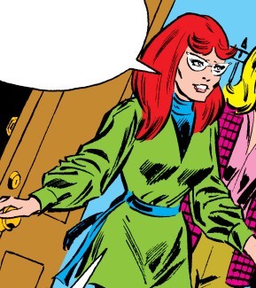 Открытки с Дженис Джонс из комиксов Вселенной Марвел скачать.