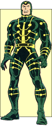 Открытки с Множителем Джеймсом Мэдроксом из комиксов Марвел.