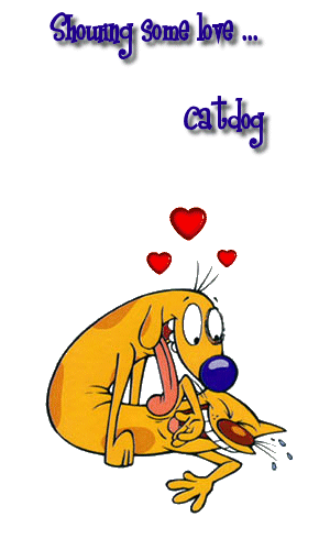 Открытки с Котопсом с анимациями. Открытки с Котопсом онлайн.