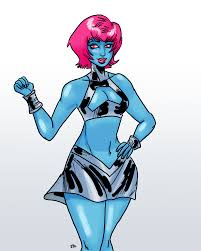 Открытки с Индиго из комиксов Вселенной ДС скачать бесплатно.