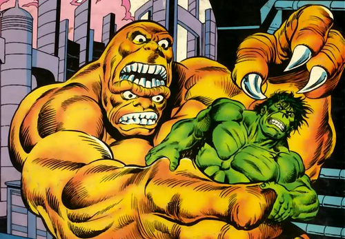 Открытки с Би - Зверем суперзлодеем из комиксов серии марвел.