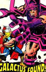 Открытки с Галактусом суперзлодеем из Вселенной Марвел скачать.