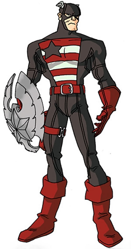 Открытки с С.Ш. Агентом из комиксов про Капитана Америку от Марвел.