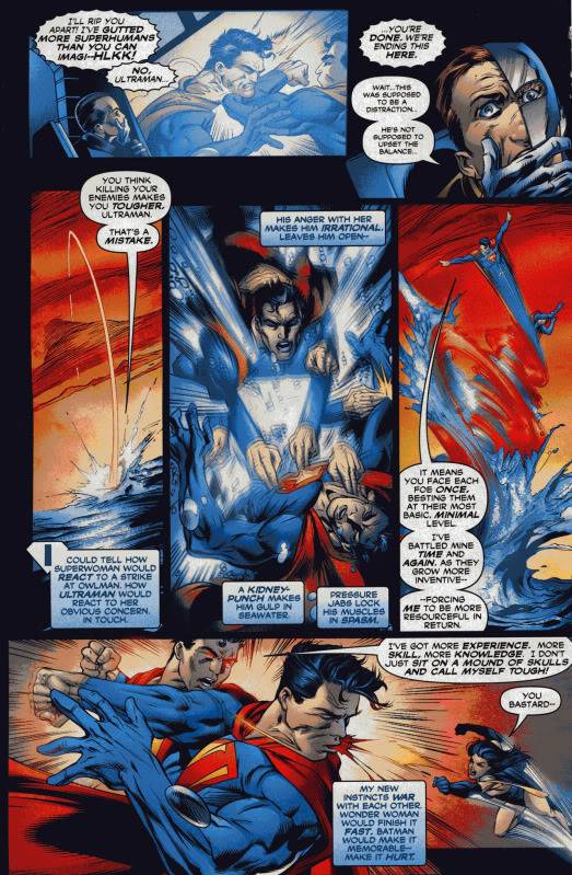 Открытки с Ультрамэном из Вселенной комиксов ДС скачать бесплатно.