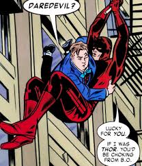 Открытки с Фрэнклином Фогги Нельсоном из комиксов от Марвел.