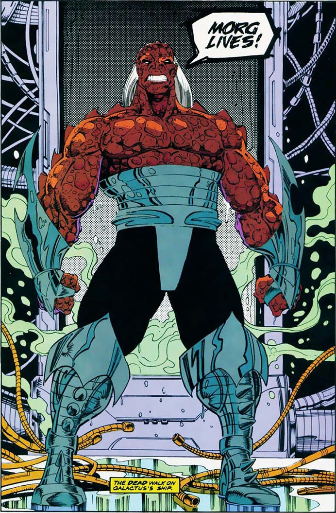 Открытки с Морджом из комиксов Вселенной Марвел скачать бесплатно.