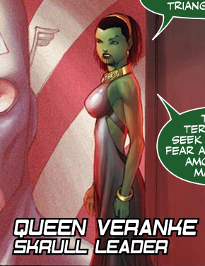 Открытки с героиней комиксов Марвел Веранке скачать бесплатно.