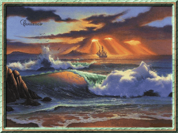 Открытки с океаном скачать бесплатно. Открытки с океаном gif.