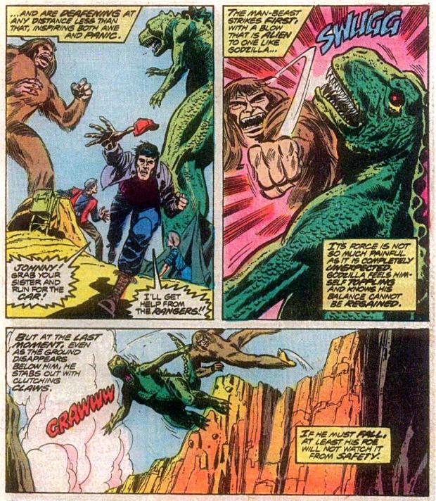 Открытки с Годзиллойиз комиксов Вселенной Марвел скачать бесплатно.