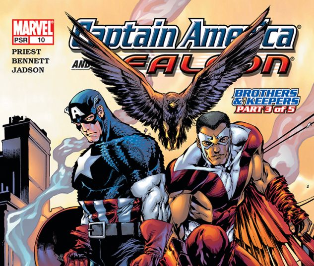 Открытки с Соколом из комиксов про Капитана Америку от Марвел.