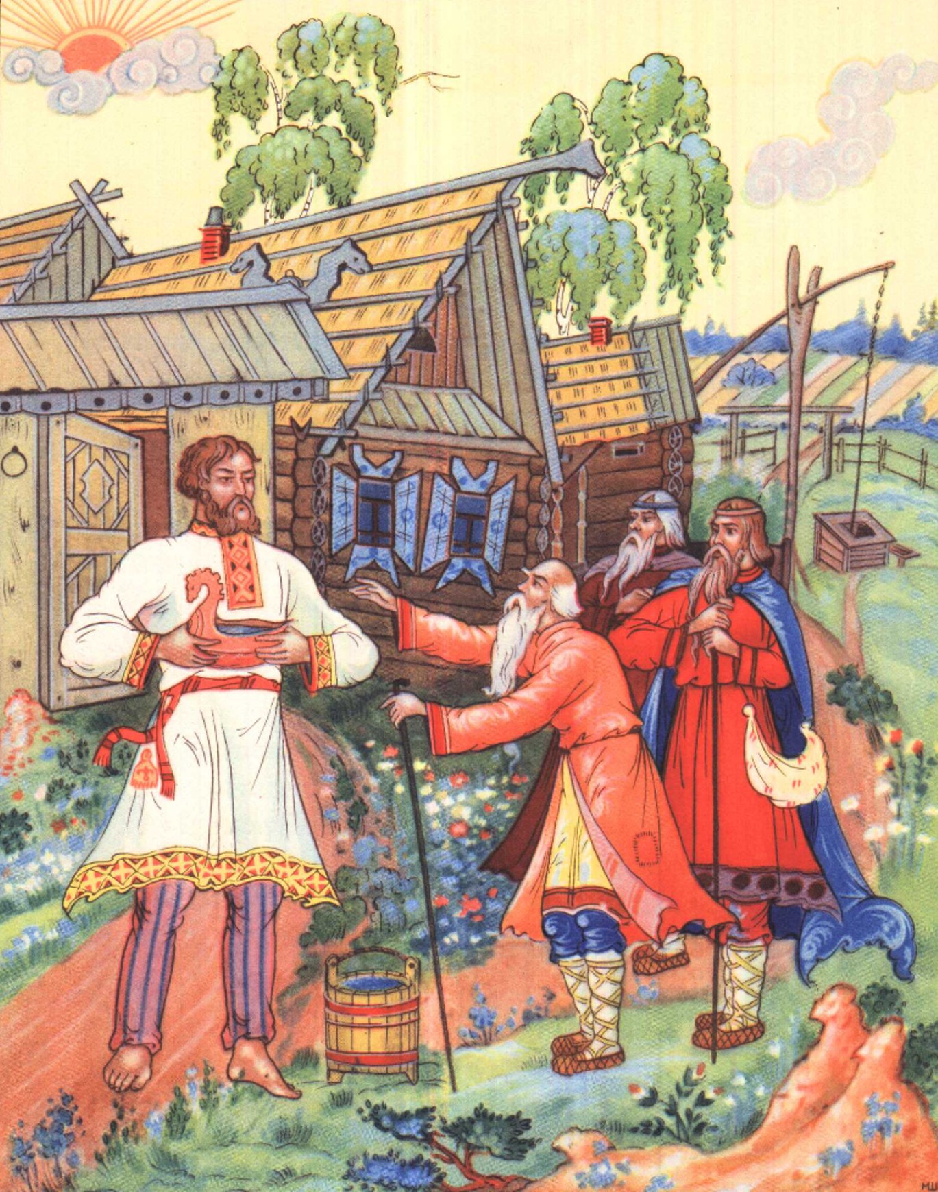 Открытки с днём памяти преподобного Илии Муромца Печерского.