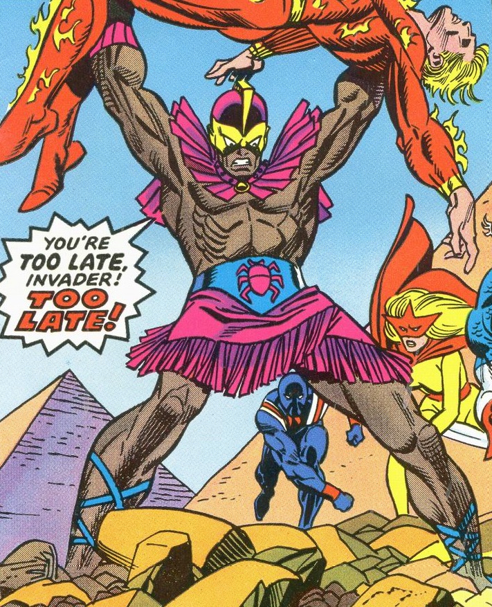 Открытки со Скарабеем из комиксов Вселенной ДС скачать бесплатно.