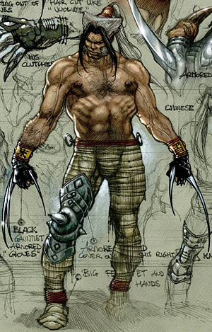 Открытки с Красным Волком индейцем супергероем из комиксов. 