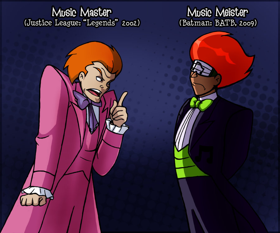 Открытки с Музыкальным мастером из Вселенной комиксов от ДС.