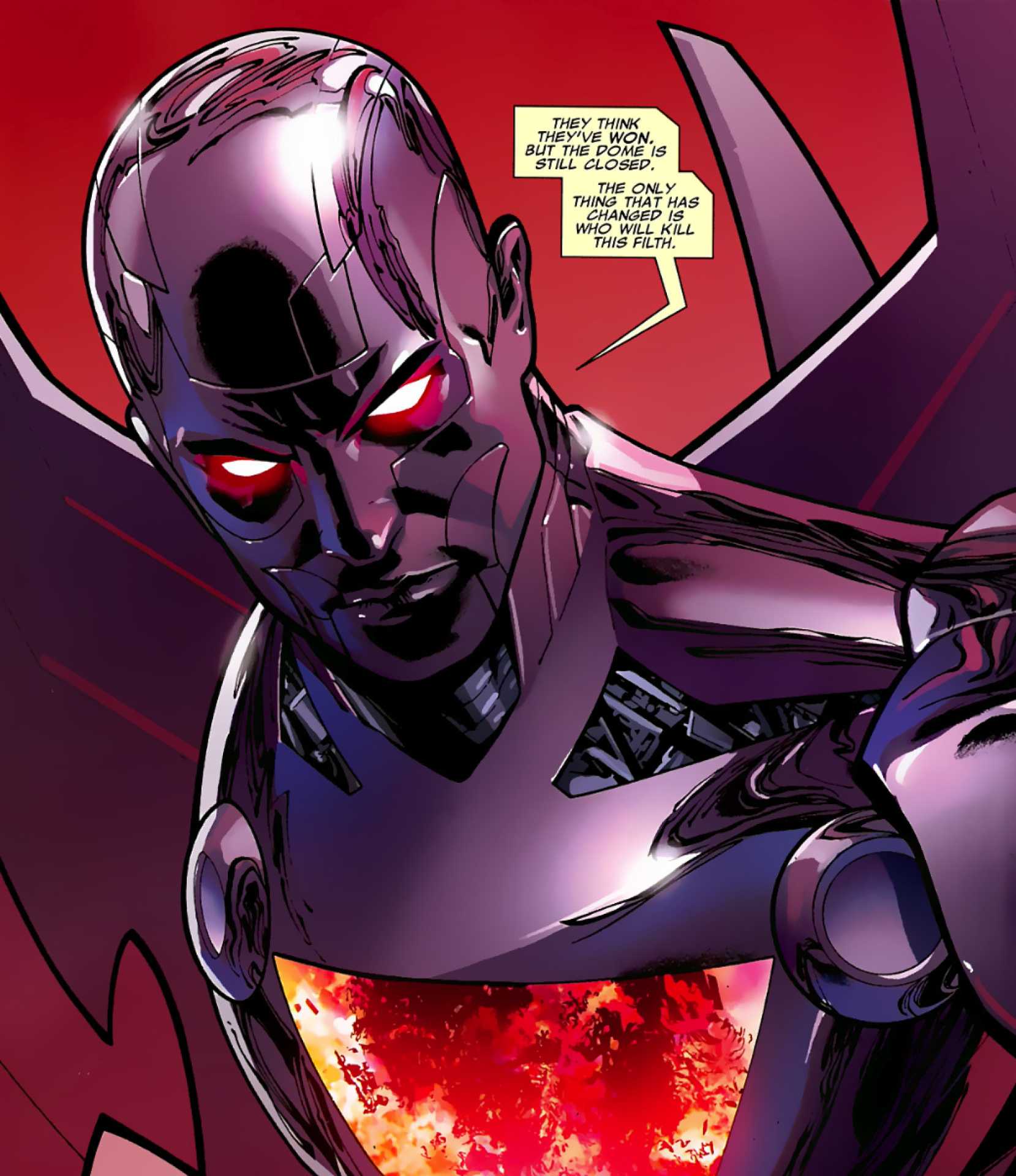 Открытки с Бастионом врагом людей Икс из комиксов Марвел.    