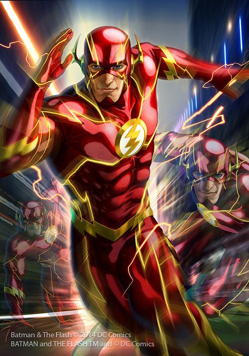 Открытки со Флэшем DC. Открытки со Флэшем скачать бесплатно.