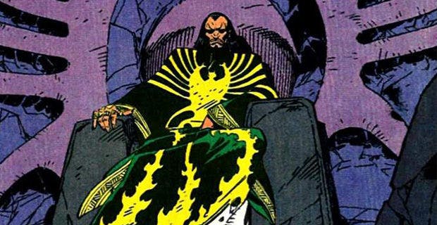 Открытки с Мандарином злодеем из комиксов Вселенной Марвел. 