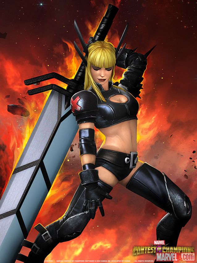 Открытки с Мэджик из комиксов Вселенной Марвел скачать бесплатно.