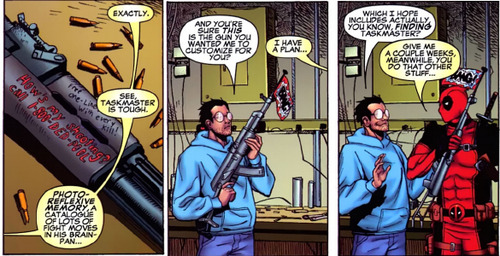 Открытки с Визлом из комиксов про Дедпула Вселенной Марвел. 