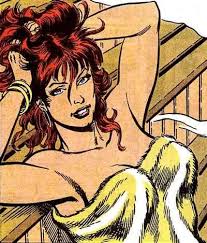 Открытки с Марло Чендлер из комиксов Вселенной Марвел скачать.