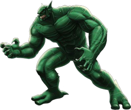 Открытки с Мерзостью из комиксов Вселенной Марвел скачать бесплатно.