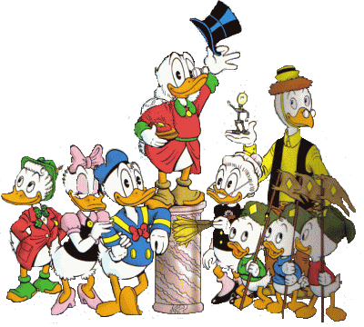 Открытки Утиные Истории скачать бесплатно. Открытки Утиные Истории онлайн.