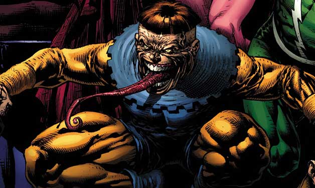 Открытки с Жабой злодеем из комиксов Вселенной Марвел скачать.