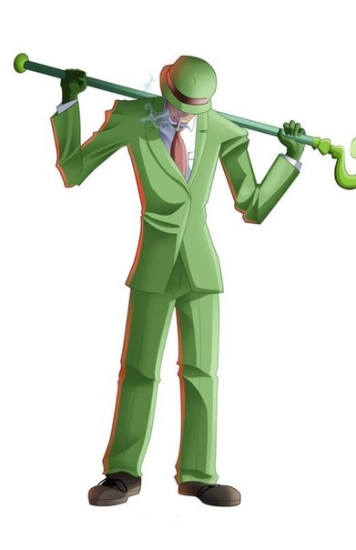 Открытки с Загадочником скачать бесплатно по комиксам о Бетмэне.