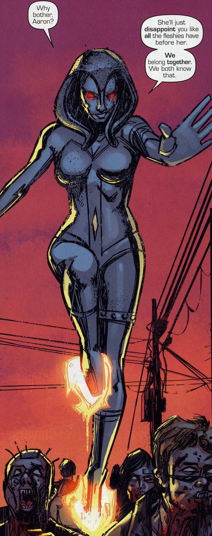 Открытки с Иокастой из комиксов Вселенной Марвел скачать бесплатно.