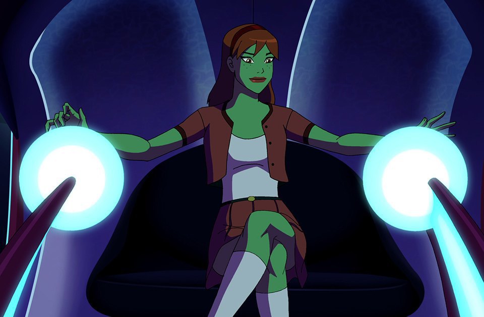 Открытки с Мисс Марсианкой скачать бесплатно по комиксам от ДС.