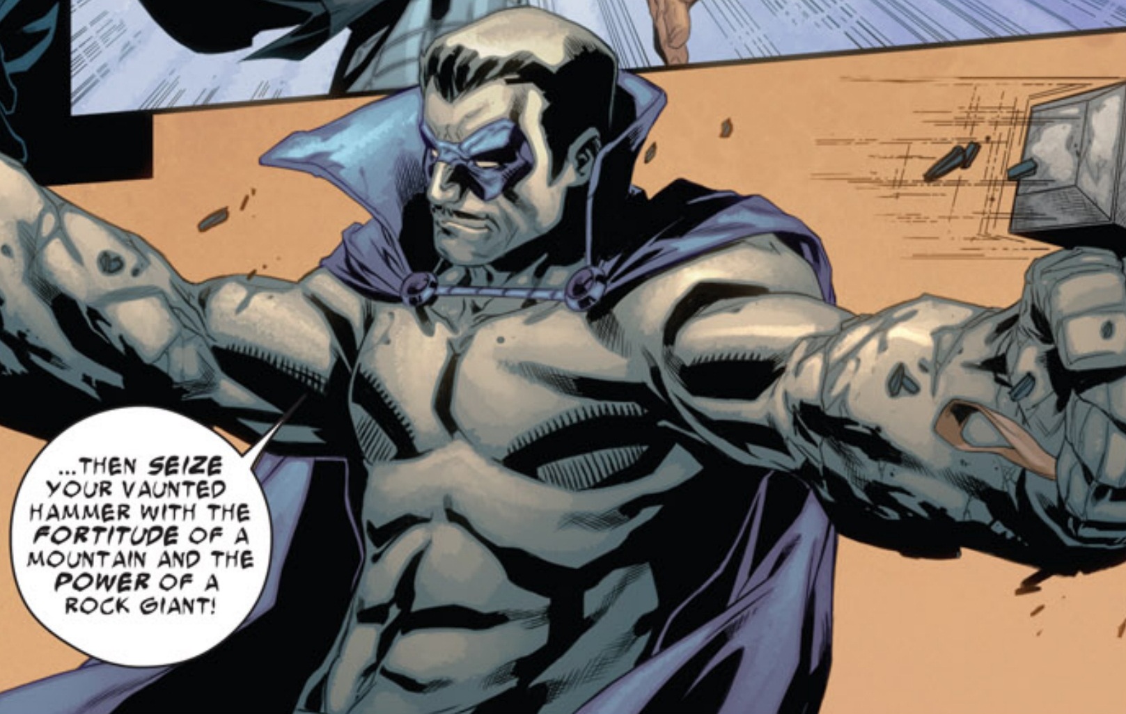 Открытки с Серой Горгульей суперзлодеем из комиксов Марвел. 