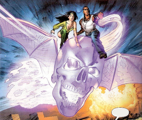 Открытки с Татуированным Человеком из комиксов скачать бесплатно.