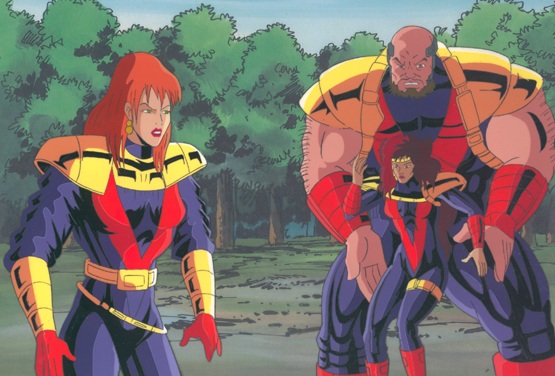 Открытки с Дельгадо из Аколитов Людей Икс комиксов Марвел.   