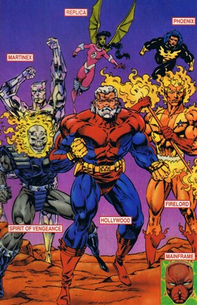 Открытки с Огненным Лордом из комиксов Вселенной Марвел скачать.