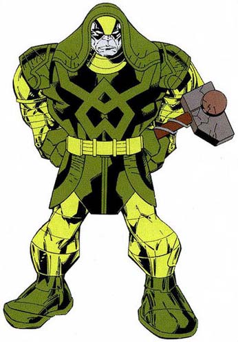 Открытки с Ронаном Обвинителем из комиксов Марвел скачать.   