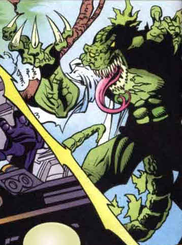 Открытки с Кёртисом Коннорсом Ящером и врагом Человека Паука.