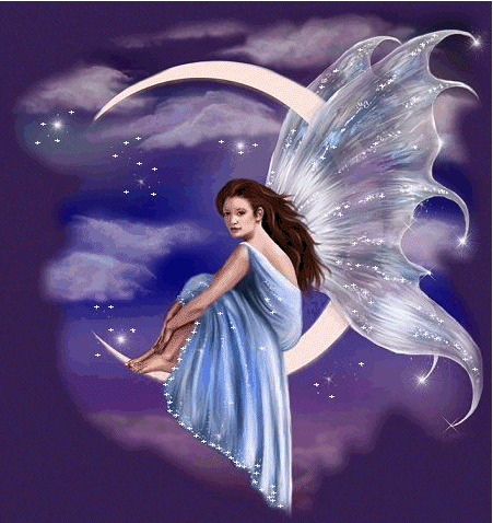 Открытки с феями gif. Анимационные открытки с феями.