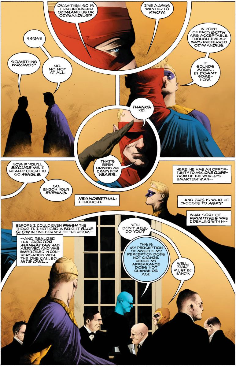 Открытки с Озимандией от комиксов Вселенной DC скачать бесплатно.