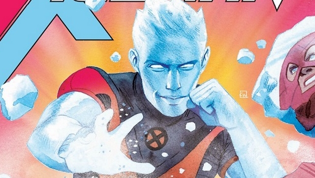 Открытки с Айсменом из Людей Икс. Открытки с Айсменом по комиксам.