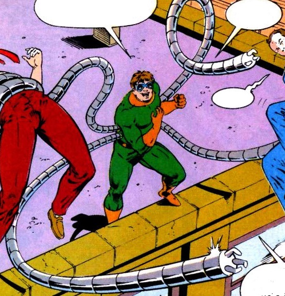 Открытки с Отто Октавиусом скачать бесплатно. Открытки с Доктором Осьминогом.