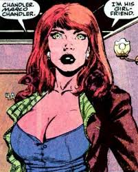 Открытки с Марло Чендлер из комиксов Вселенной Марвел скачать.