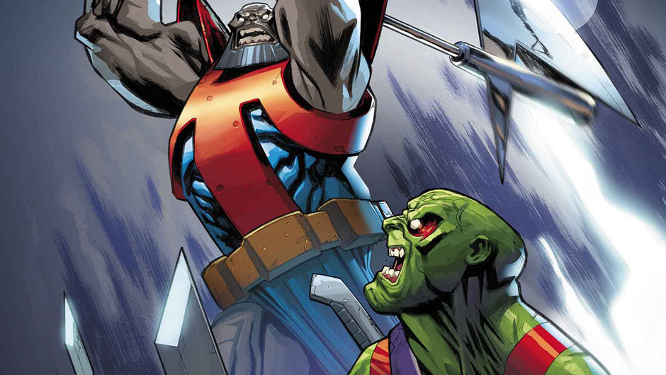 Открытки с Терраксом из комиксов Вселенной Марвел скачать.    