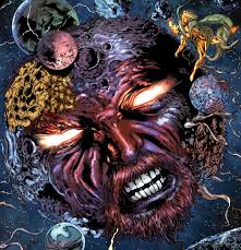 Открытки с Эго Живой Планетой из Вселенной комиксов Марвел. 