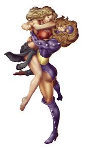 Открытки с Летой персонажем из комиксов Вселенной Марвел.    