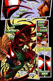 Открытки с Гибридом врагом Человека Паука из комиксов Марвел.