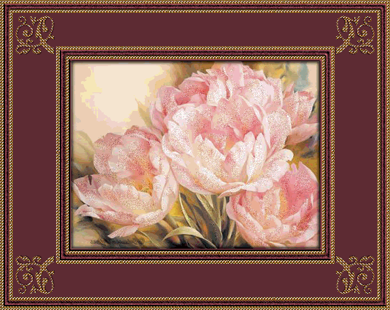 Открытки с пионами в саду скачать бесплатно. Открытки с пионами в саду онлайн.